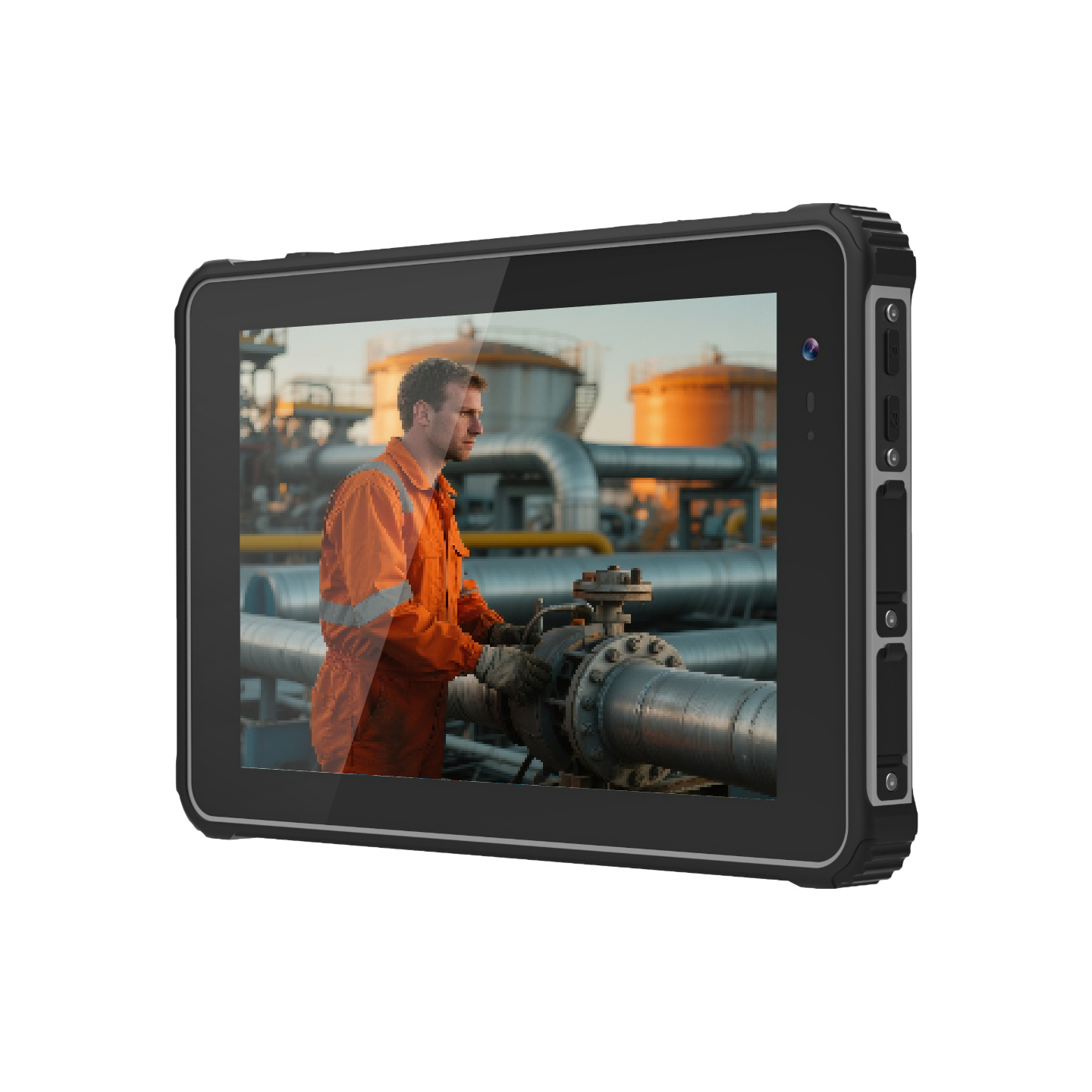 HUGEROCK H81-U62三防防爆工业平板电脑鸿蒙系统智能巡检巡护终端