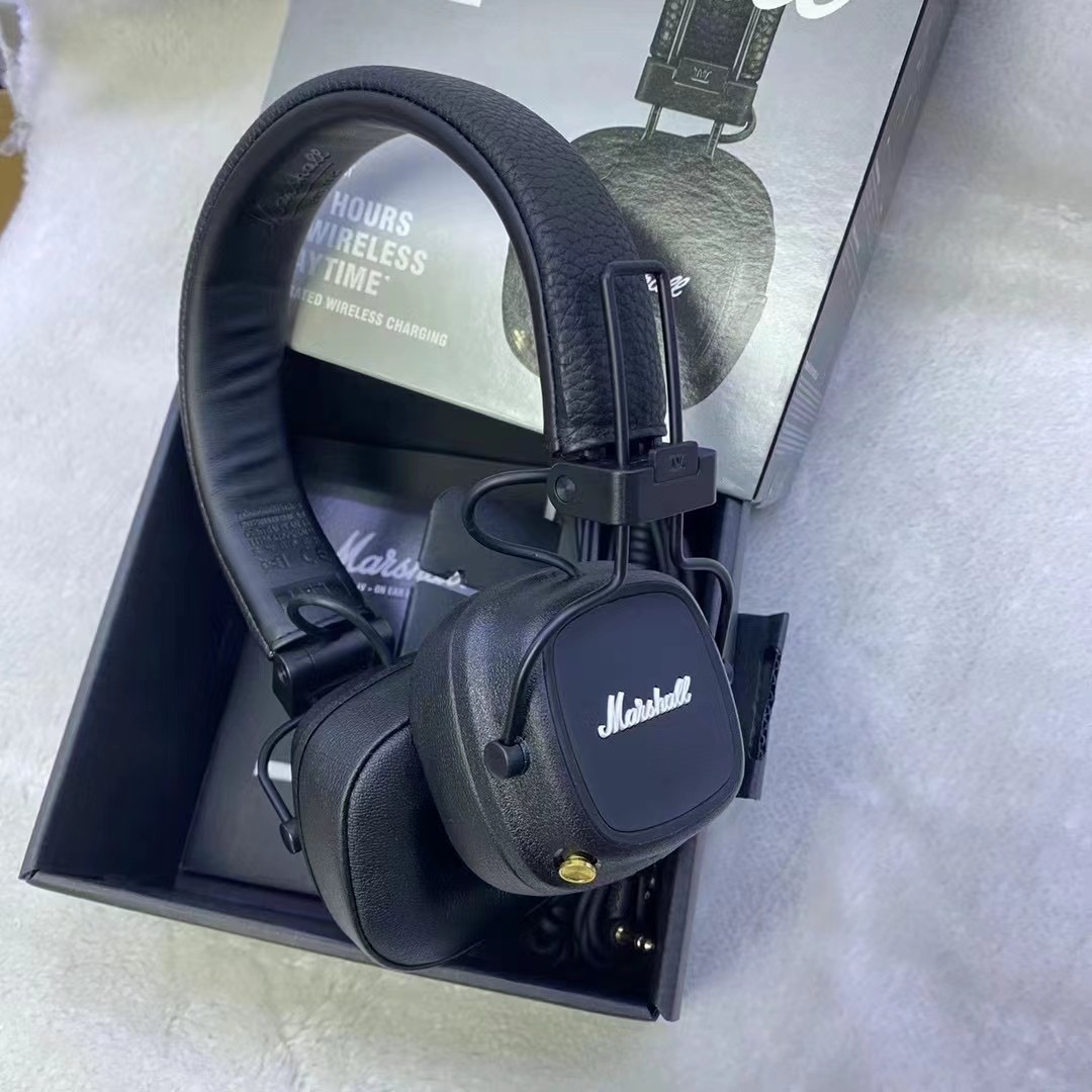 Major IV四代头戴式重低音摇滚降噪耳机跨境电商外贸版爆款马歇尔